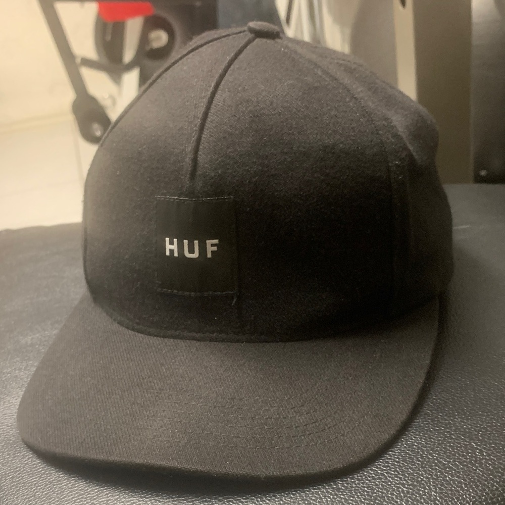 HUF Classic Black Cap